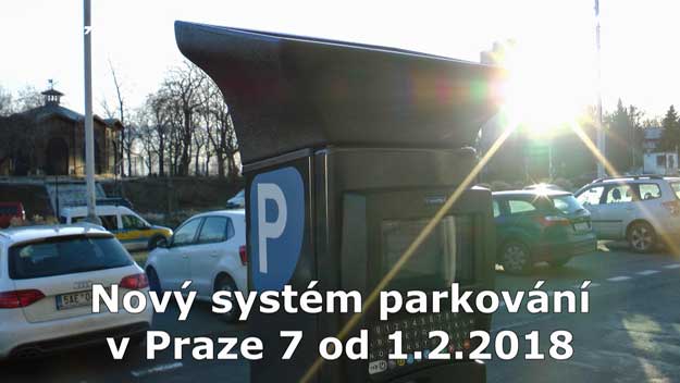 Spuštěn nový systém parkování v Praze 7