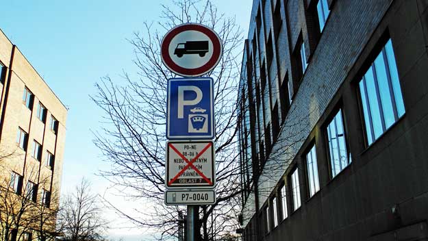 Parkování pro hosty v Praze 7 během svátků