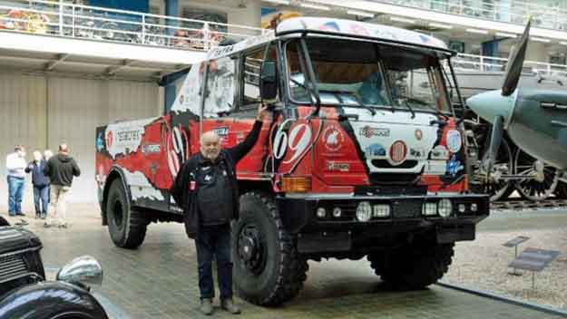 Vítězná Tatra 815 „Puma“ z Rallye Dakar je už k vidění v NTM